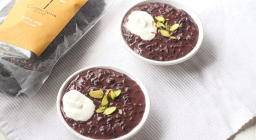 Black Rice Pudding Recipe