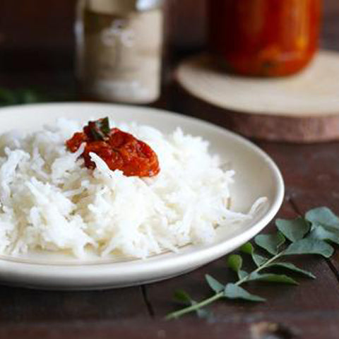 Andhra Tomato Pickle/Pachadi with Sesame Oil Recipe