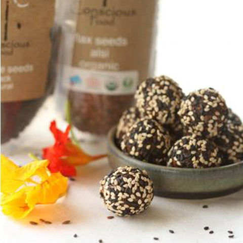 Date and Sesame Energy Balls Recipe