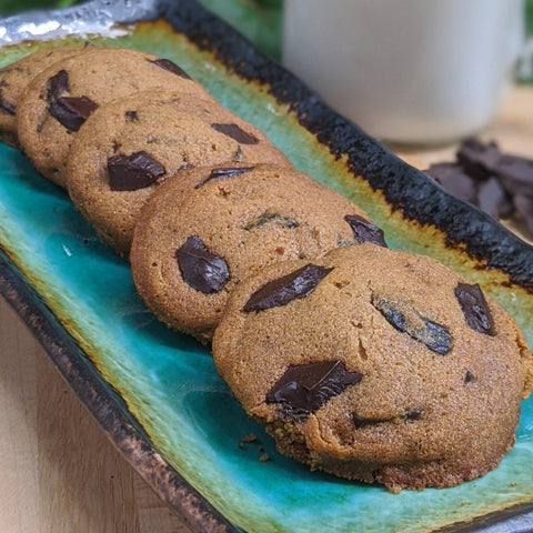 Gluten-Free Jowar Chocolate Chip Cookies Recipe – Conscious Food Pvt Ltd