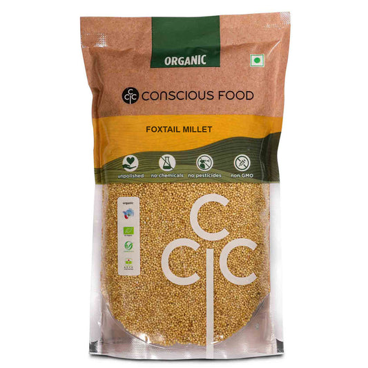 Kangni Seeds / Foxtail Millet - Conscious Food Pvt Ltd