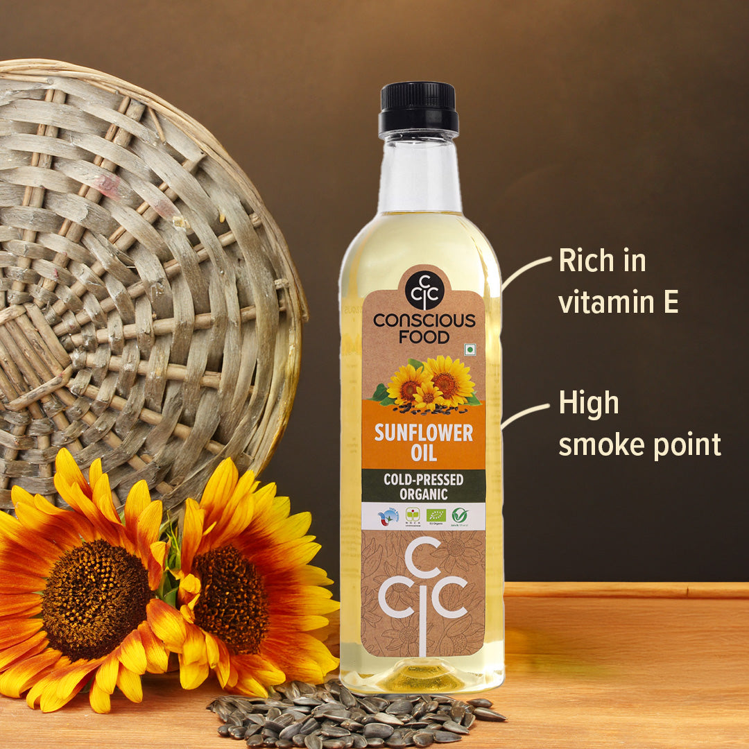 Sunflower Oil-2 variant - Conscious Food Pvt Ltd