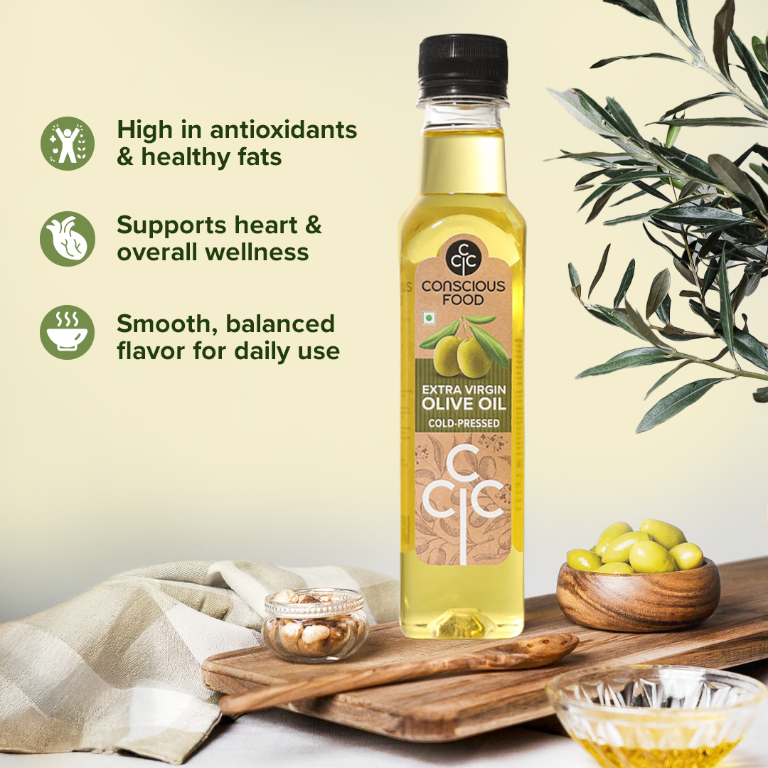 Extra Virgin Olive Oil - Conscious Food Pvt Ltd