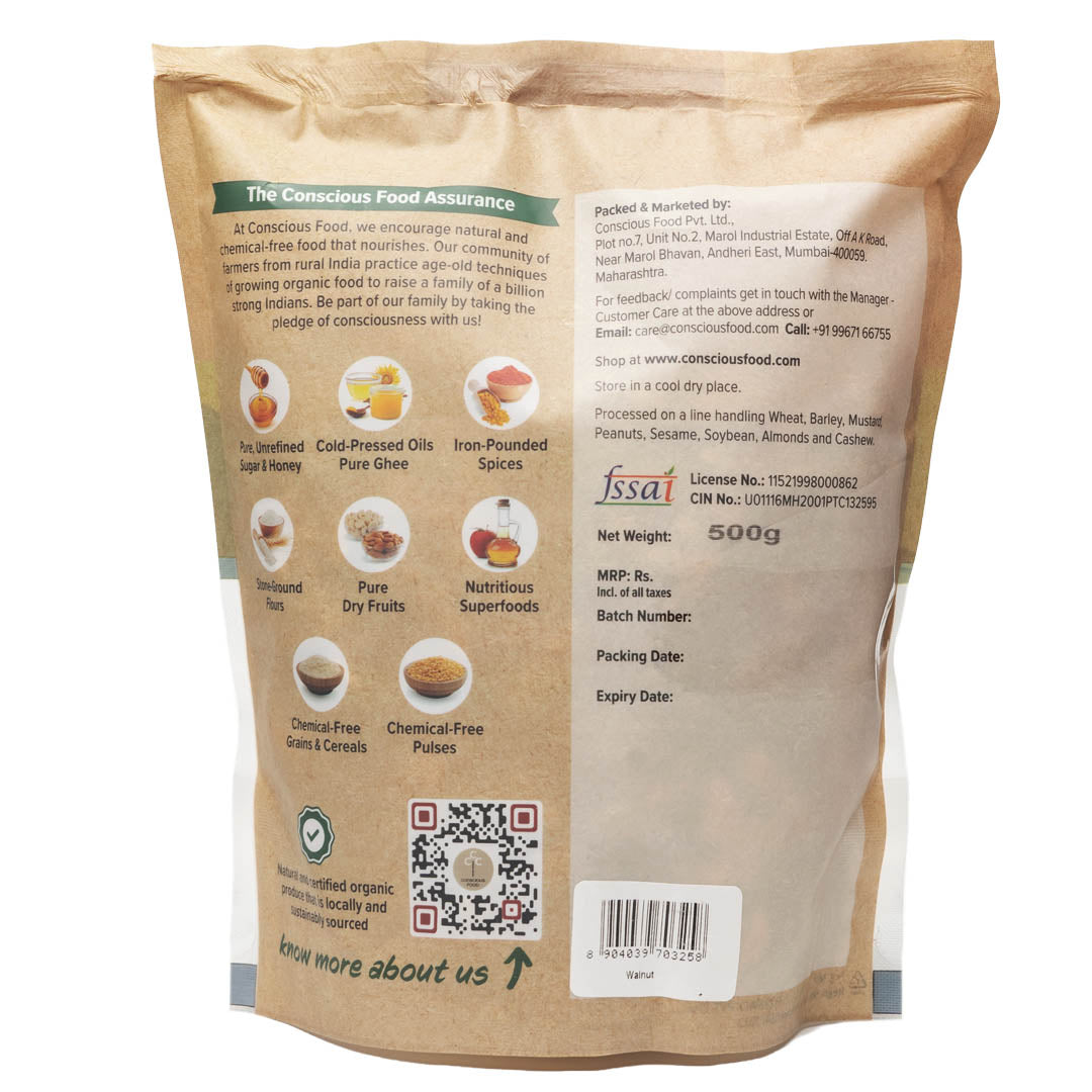 Pack of Cashew - 500gm & Walnuts - 500g