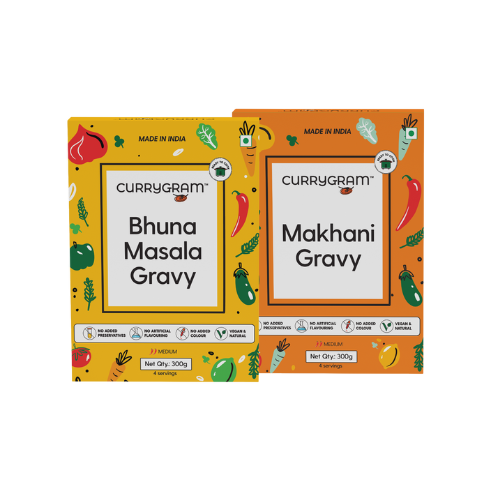 Bhuna Masala + Makhani Gravy: The Classic Curries