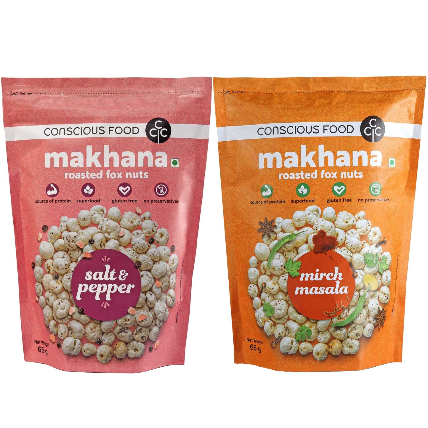 Salt Pepper and Mirch Masala Makhana