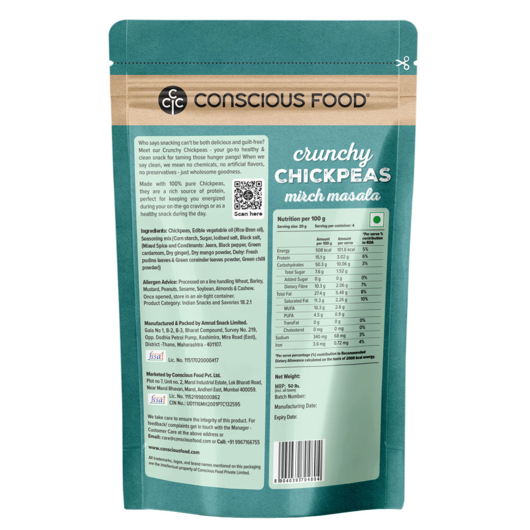 Crunchy Chickpeas