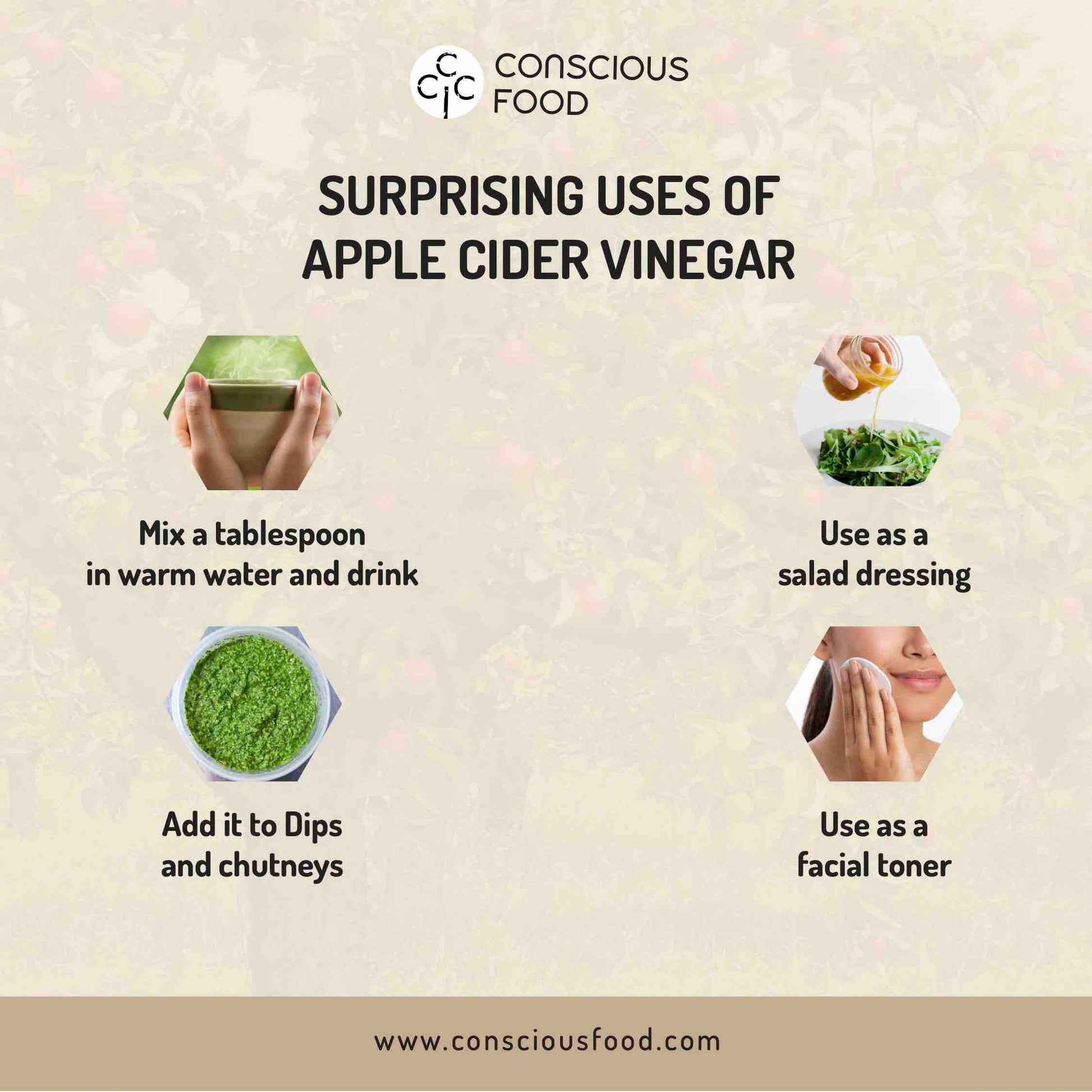 Conscious Food Organic Apple Cider Vinegar