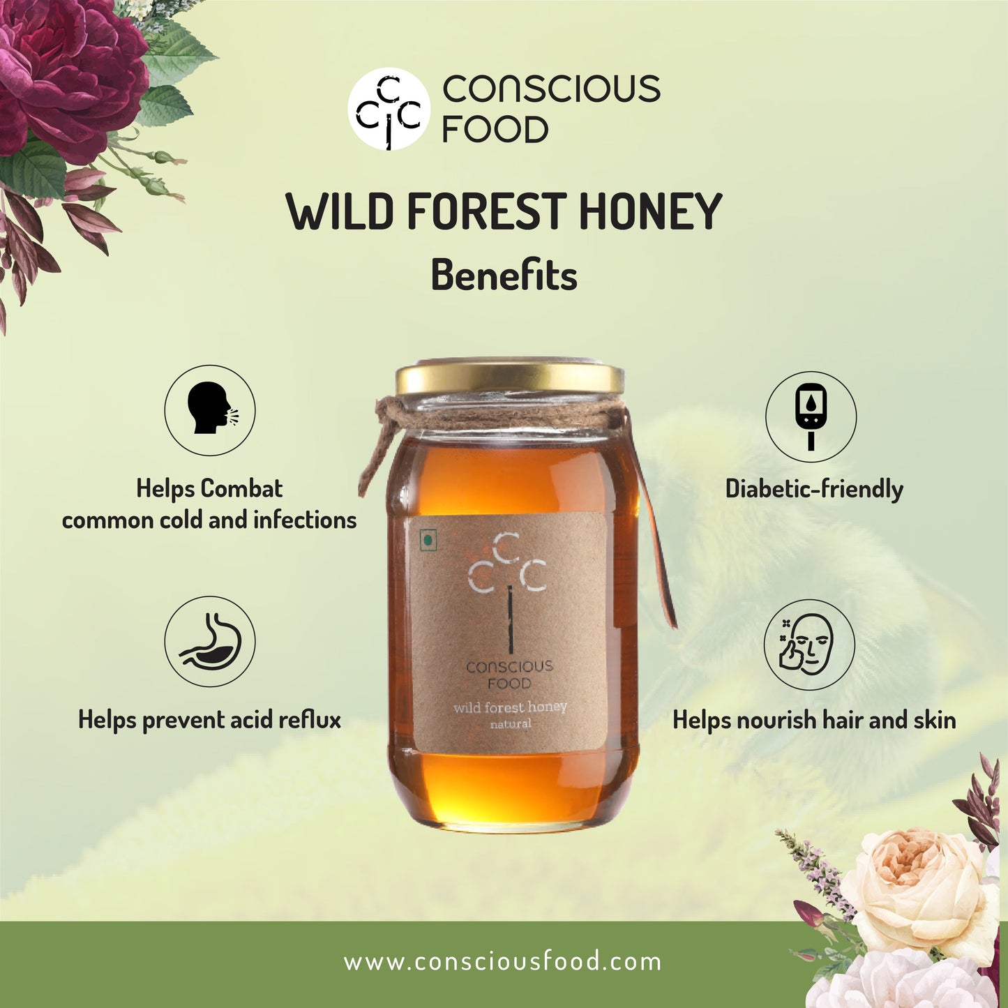 Organic Wild Forest Honey | Buy Online