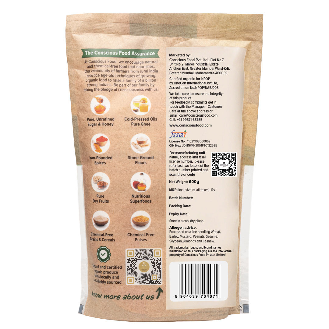 Khapli Genhu Atta - Mumbai Only - Conscious Food Pvt Ltd