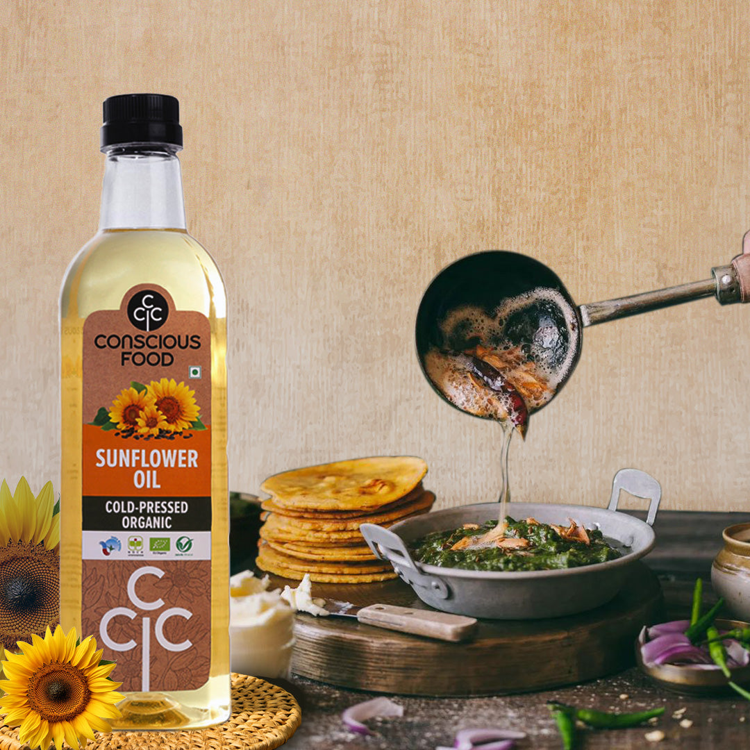 Sunflower Oil-2 variant - Conscious Food Pvt Ltd