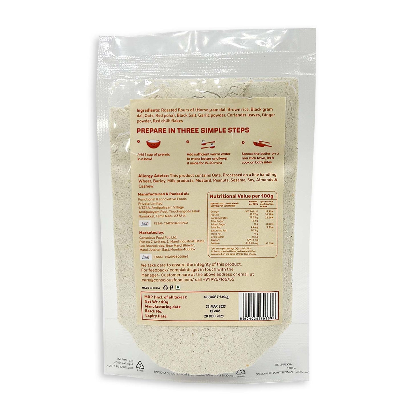 Chilla-Dosa Discovery Trial Pack (Bundle of 3)