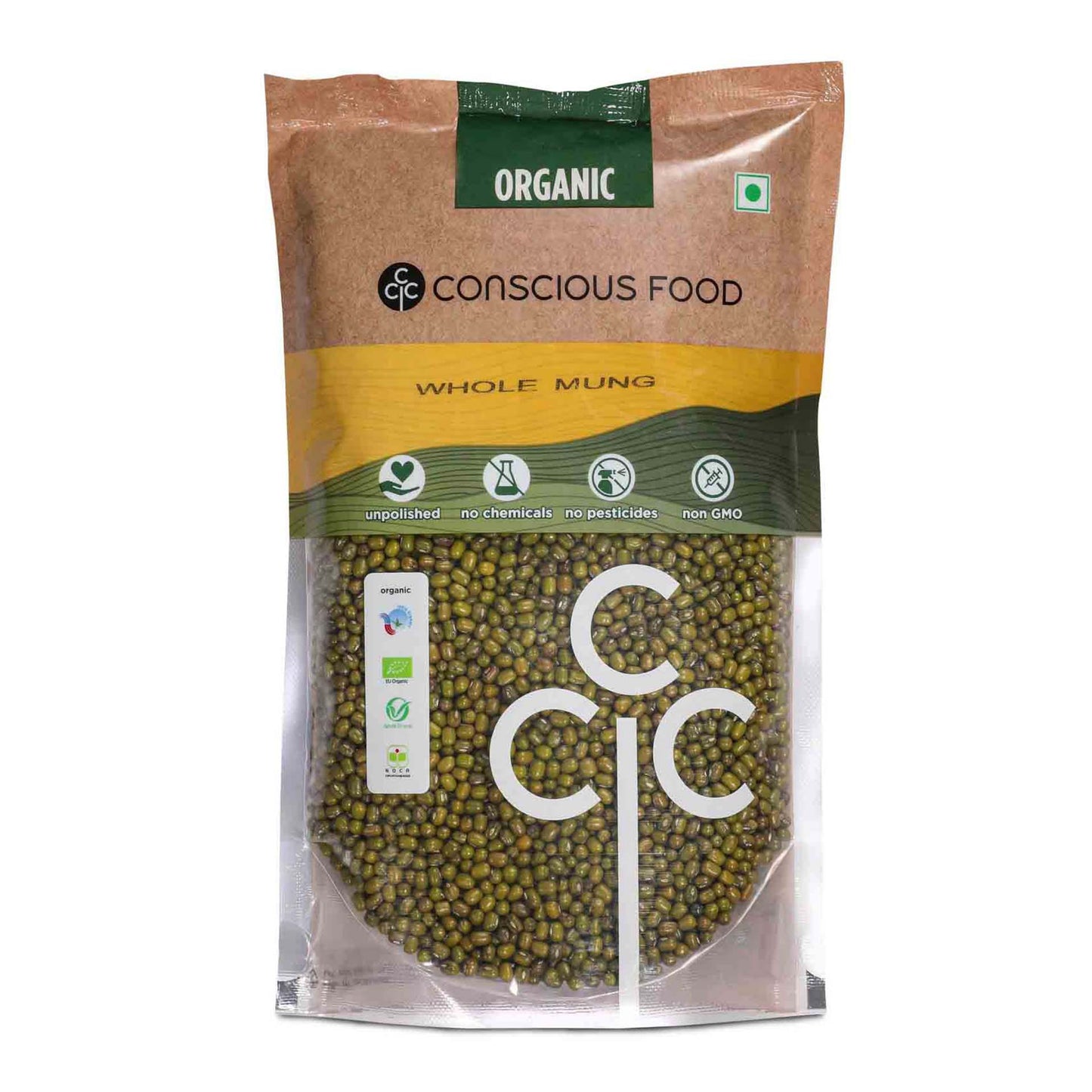 Whole Moong / Green Gram - Conscious Food Pvt Ltd