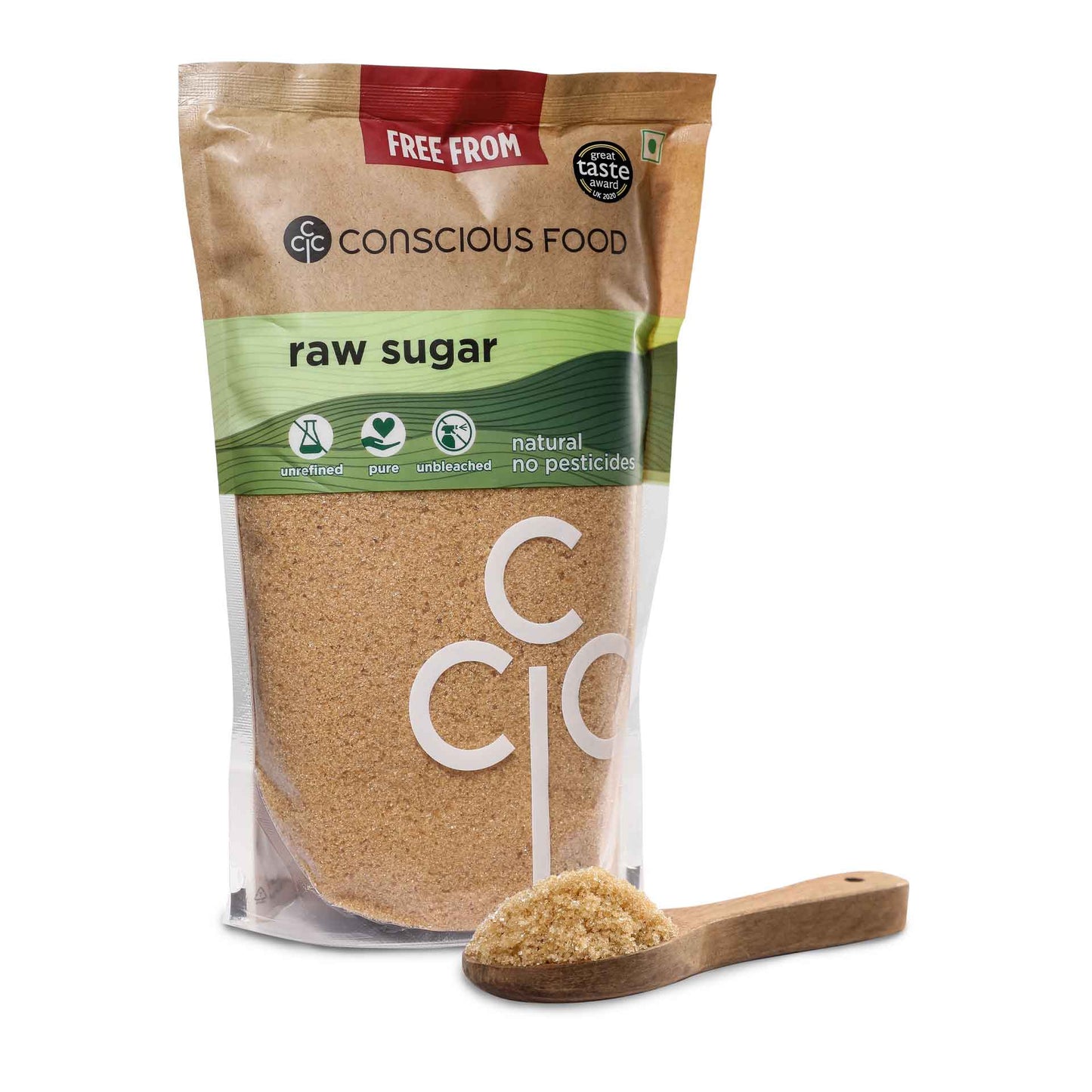 Raw Sugar Khandsari - Conscious Food Pvt Ltd