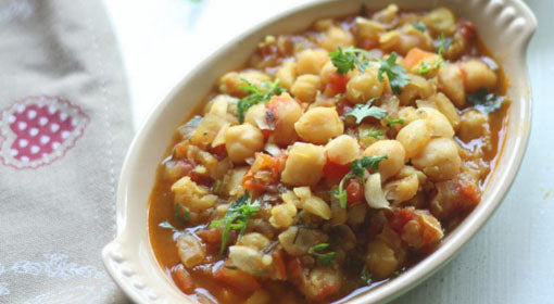 Middle Eastern Chickpea Stew Recipe