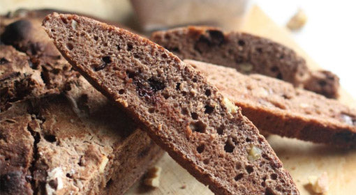 Sprouted Finger Millet and Chocolate Bread Recipe