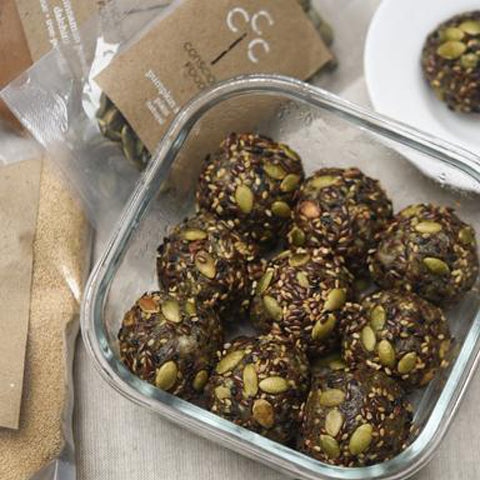 Amaranth/Rajgira Vegan Protein Balls Recipe