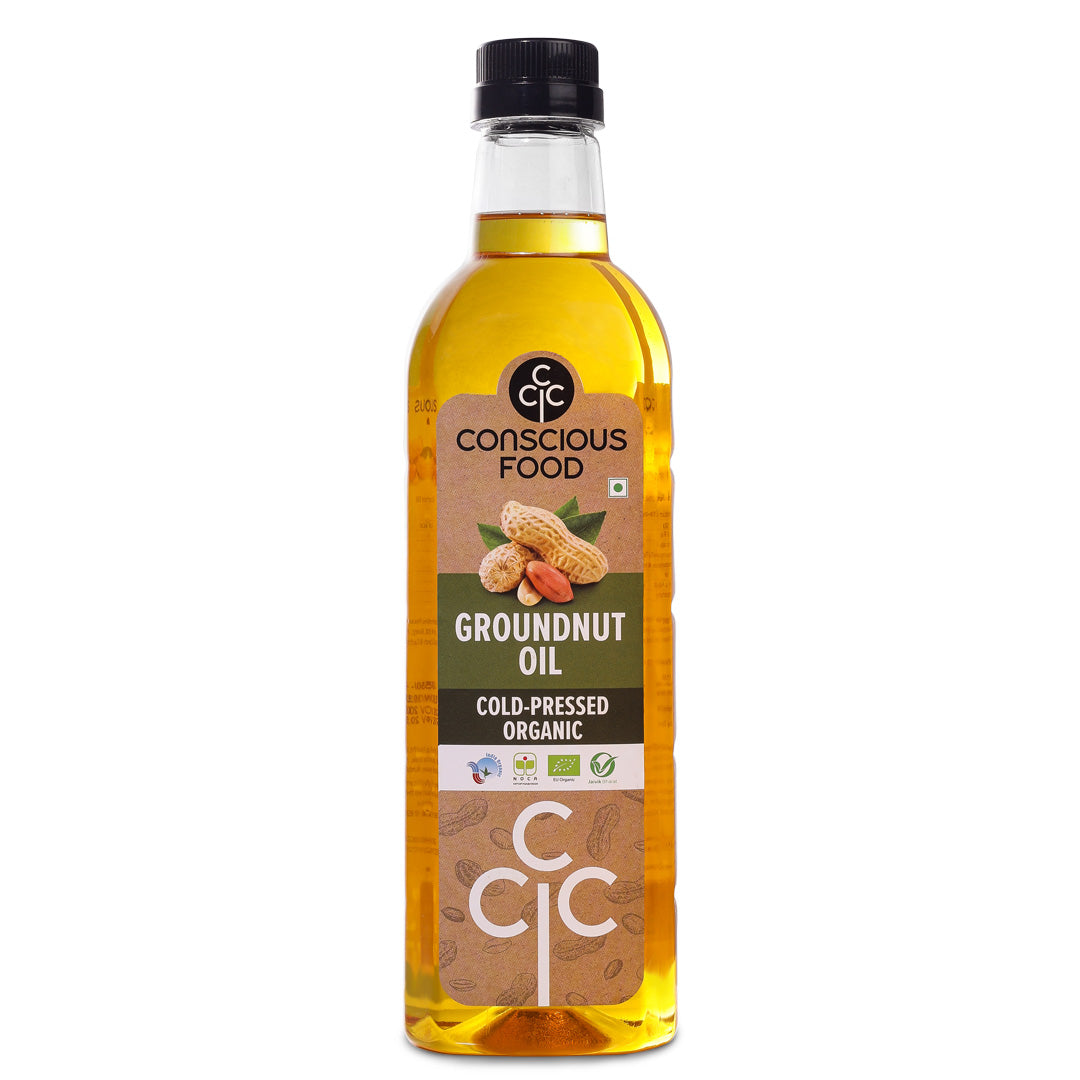 Pack of Sunflower Oil and Peanut Oil - Conscious Food Pvt Ltd