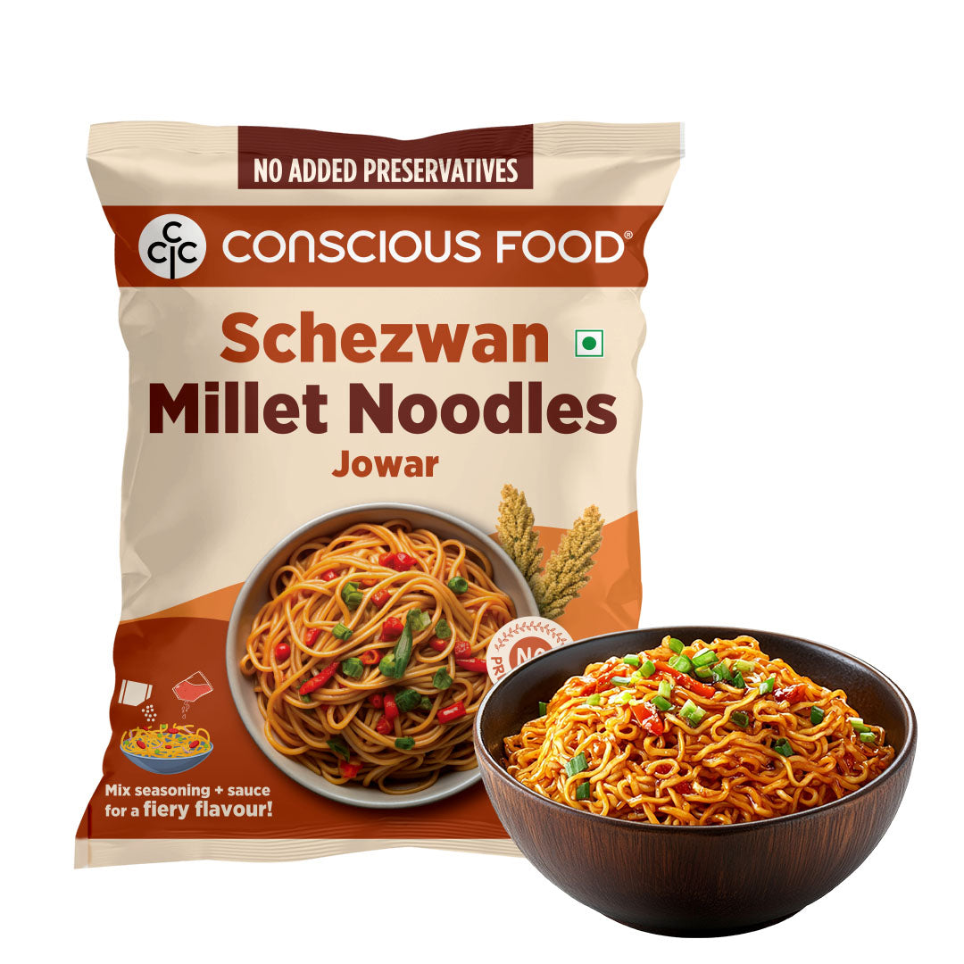 Schezwan Millet Noodles