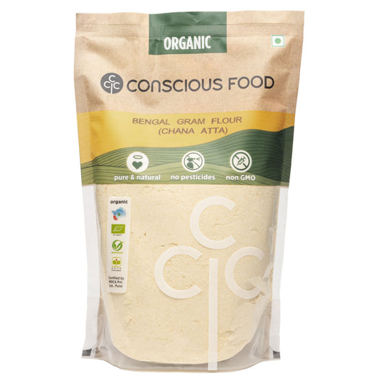 Chana Atta / Bengal Gram Flour - Conscious Food Pvt Ltd
