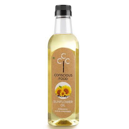 Pack of Sunflower Oil - 1L & Wild Forest Honey - 500g