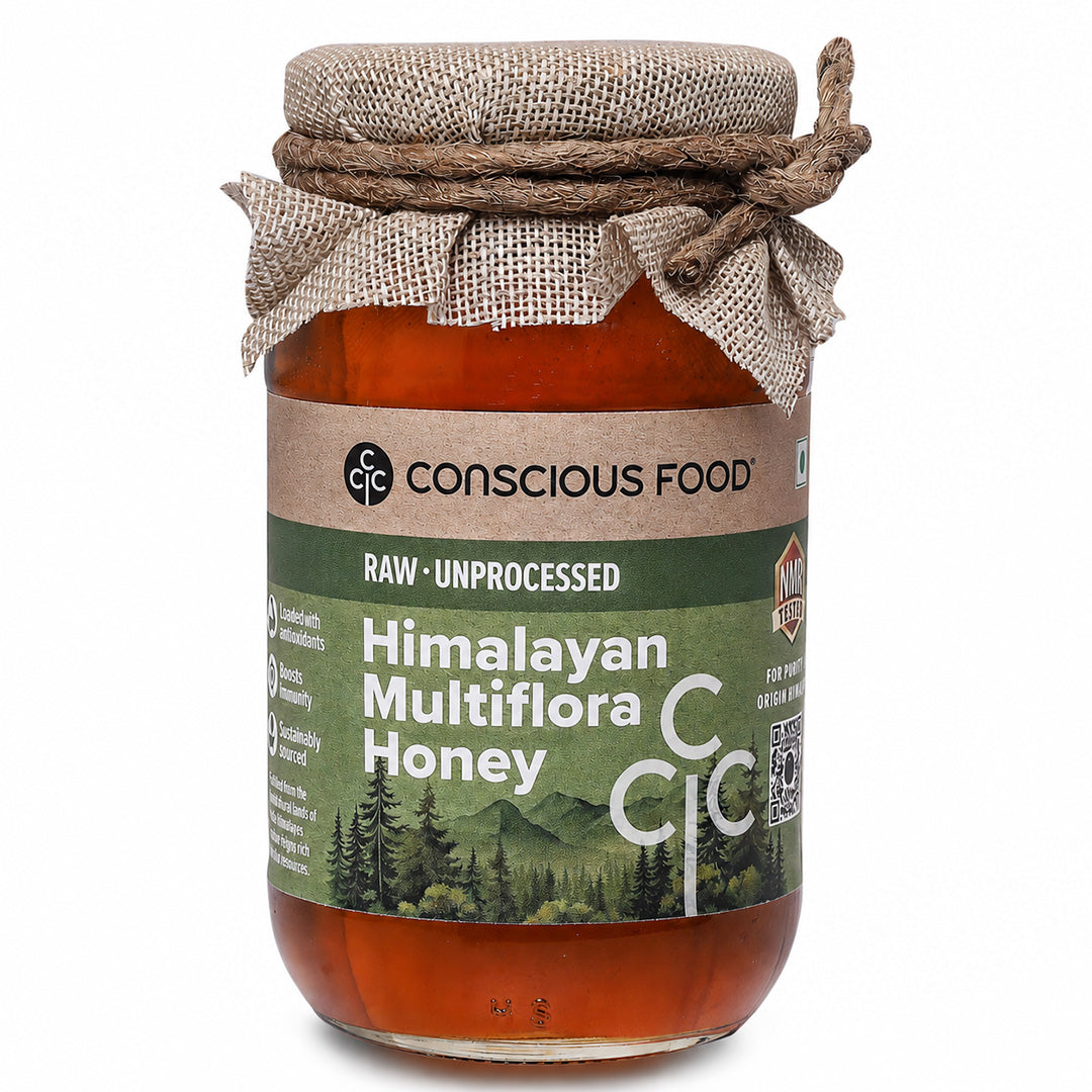 Himalayan Multiflora Honey - Conscious Food Pvt Ltd