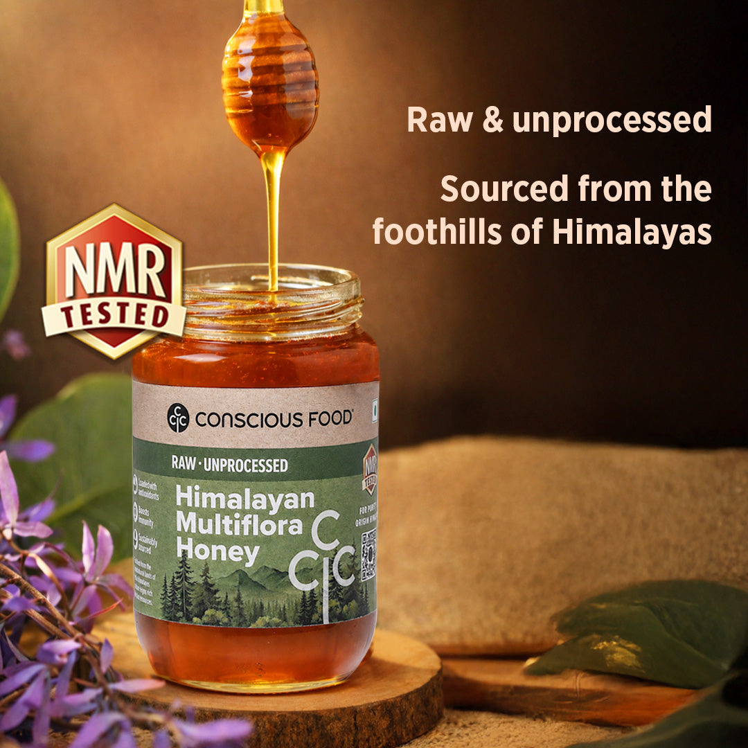 Himalayan Multiflora Honey - Conscious Food Pvt Ltd