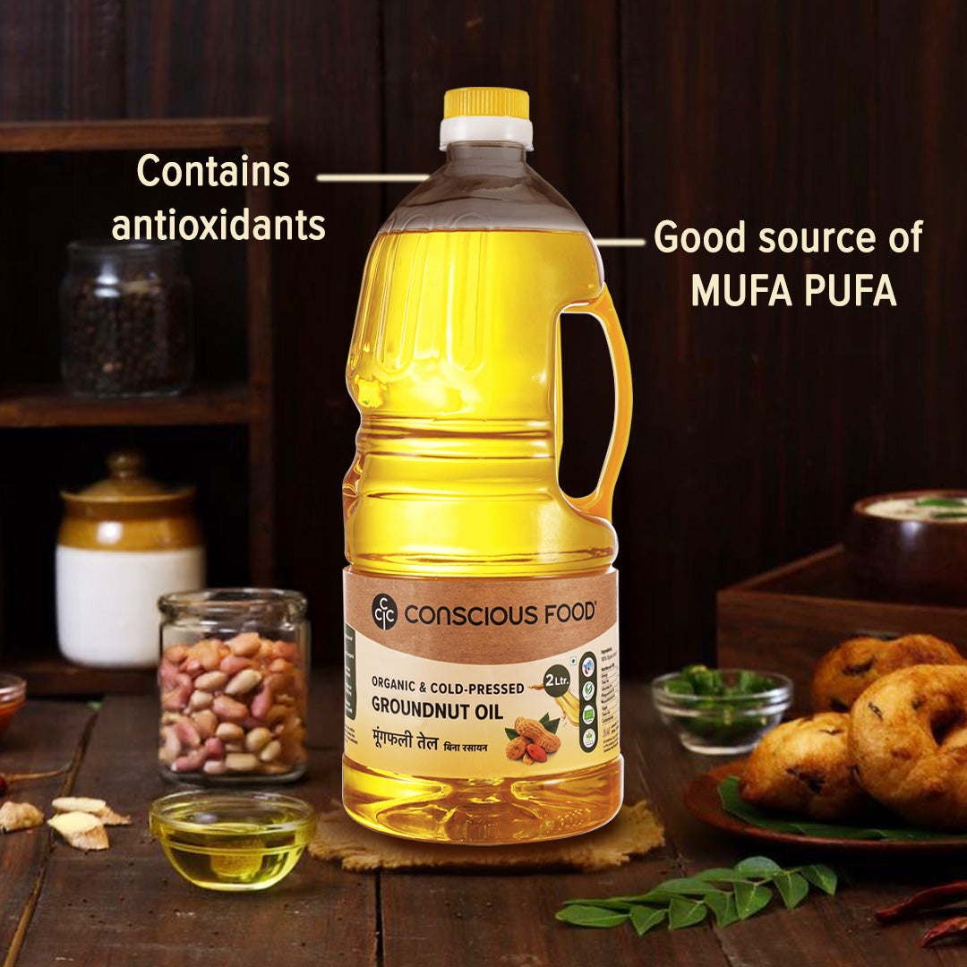 Peanut/Groundnut Oil - 2L - Mumbai Only