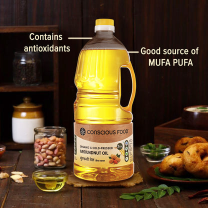 Peanut/Groundnut Oil - 2L - Mumbai Only