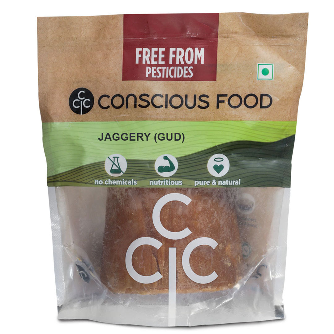 Sugarcane Jaggery/Gur - Conscious Food Pvt Ltd