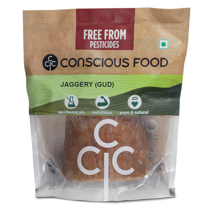 Sugarcane Jaggery/Gur - Conscious Food Pvt Ltd
