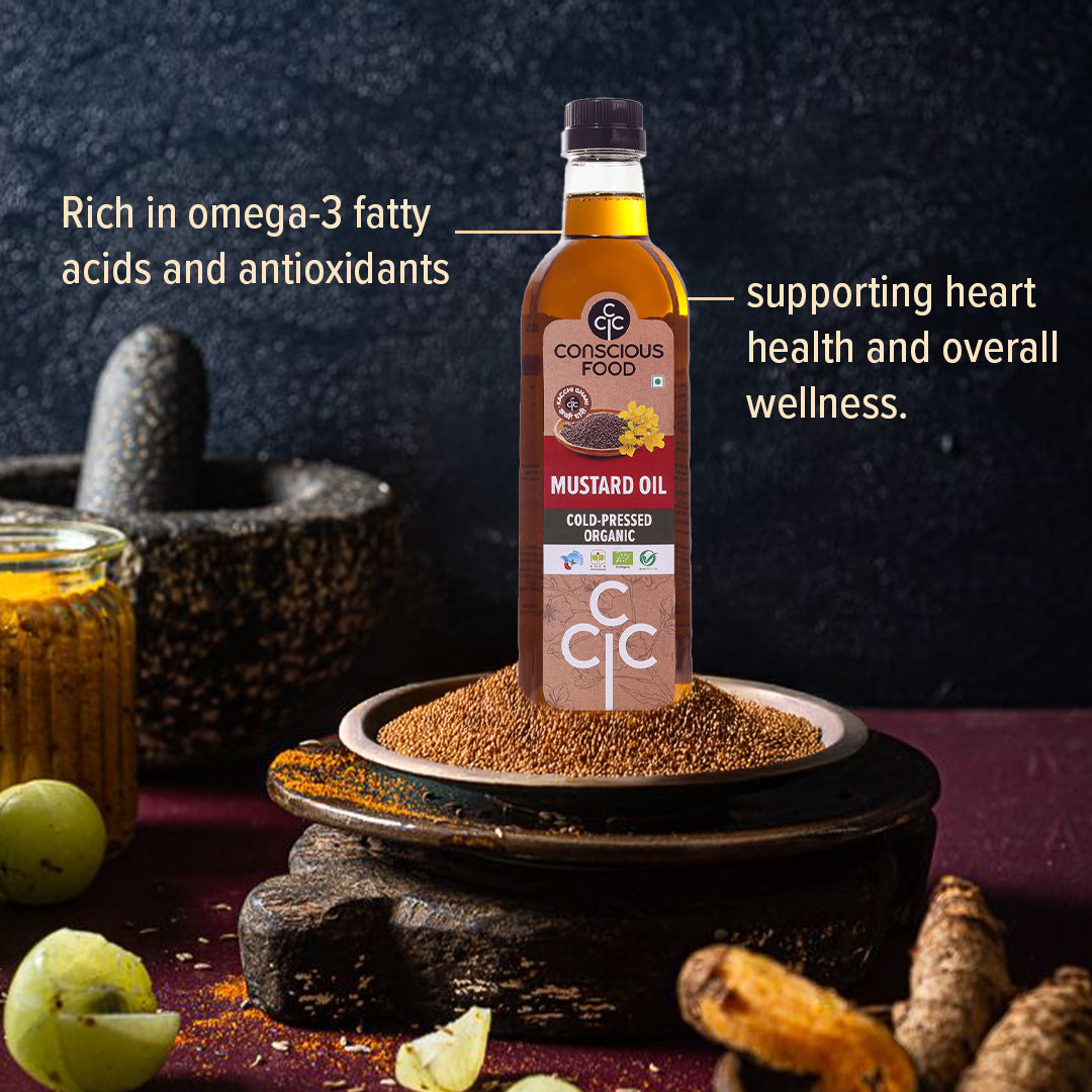 Mustard Oil - Conscious Food Pvt Ltd