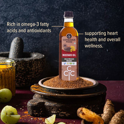 Mustard Oil - Conscious Food Pvt Ltd