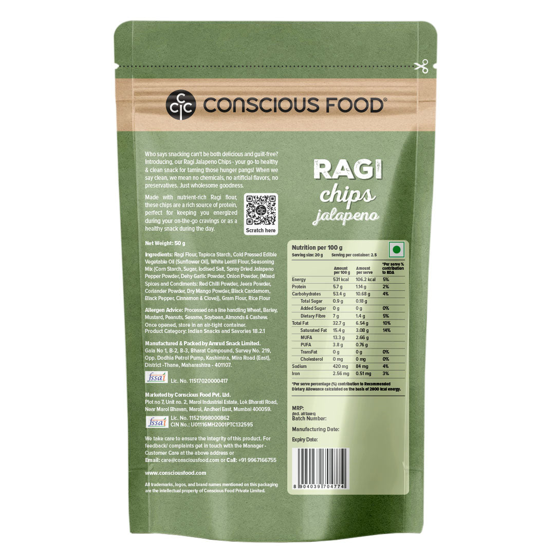 Ragi Jalapeno Chips