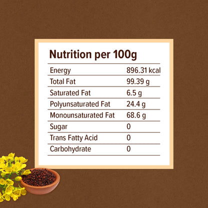 Mustard Oil - Conscious Food Pvt Ltd
