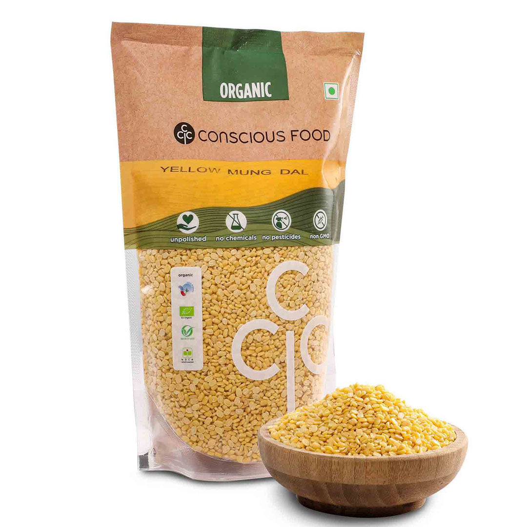 Moong Dal / Yellow Lentil - Conscious Food Pvt Ltd