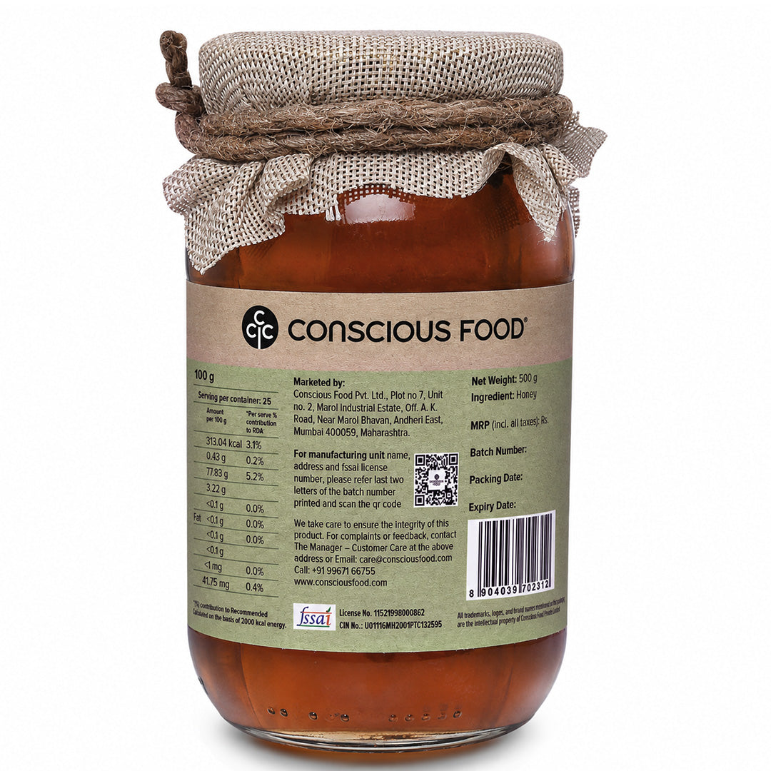Himalayan Multiflora Honey - Conscious Food Pvt Ltd