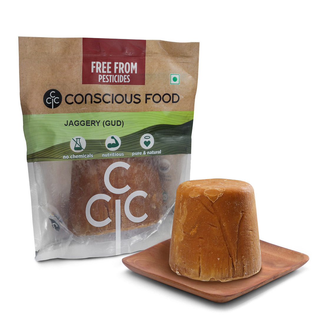 Sugarcane Jaggery/Gur - Conscious Food Pvt Ltd