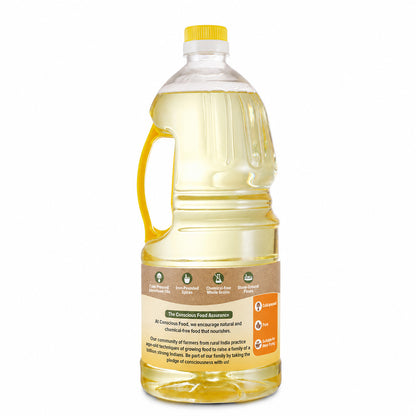Sunflower Oil - 2L - Mumbai Only - Conscious Food Pvt Ltd