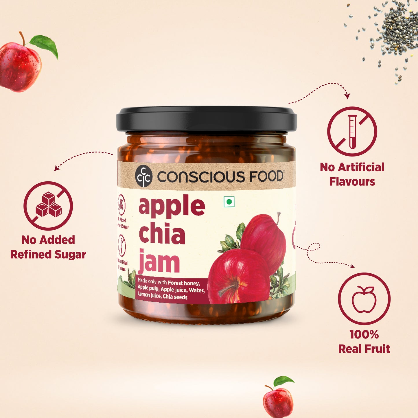 Apple Chia Jam