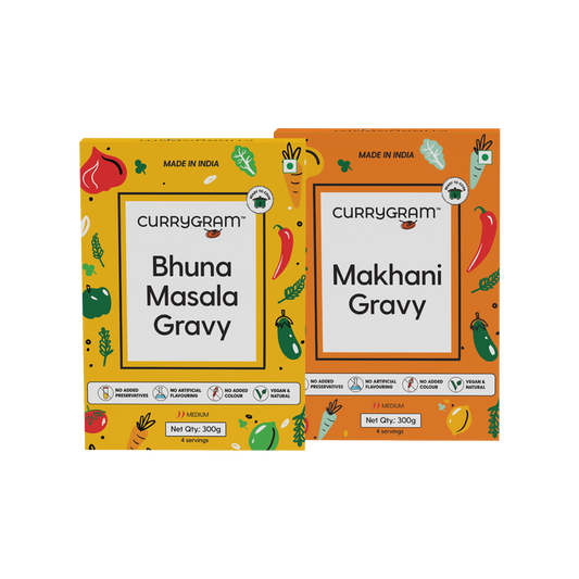 Bhuna Masala + Makhani Gravy: The Classic Curries
