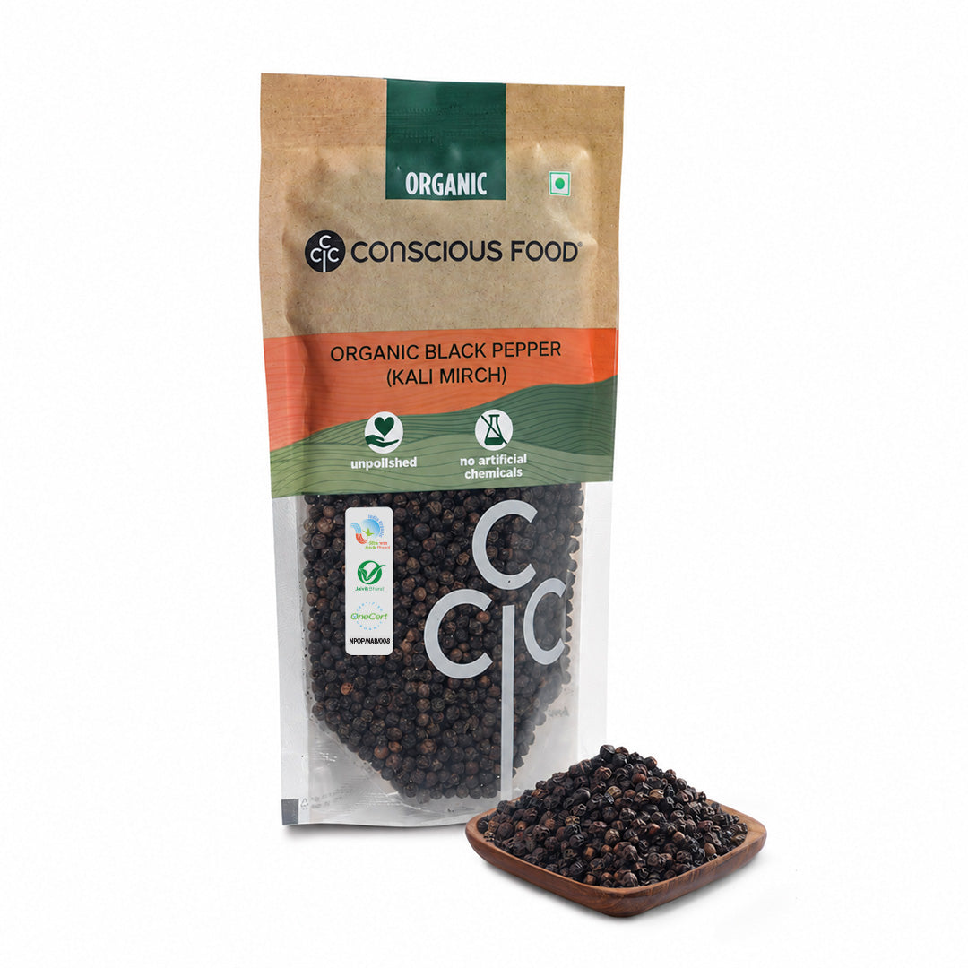 Kaali Mirch / Black Pepper - Conscious Food Pvt Ltd