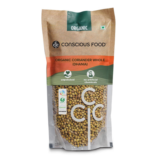 Dhania / Coriander Whole - Conscious Food Pvt Ltd