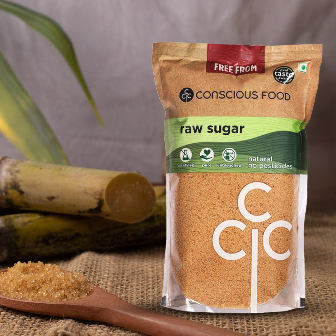 Raw Sugar Khandsari - Conscious Food Pvt Ltd