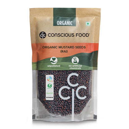 Rai / Mustard Seeds - Conscious Food Pvt Ltd