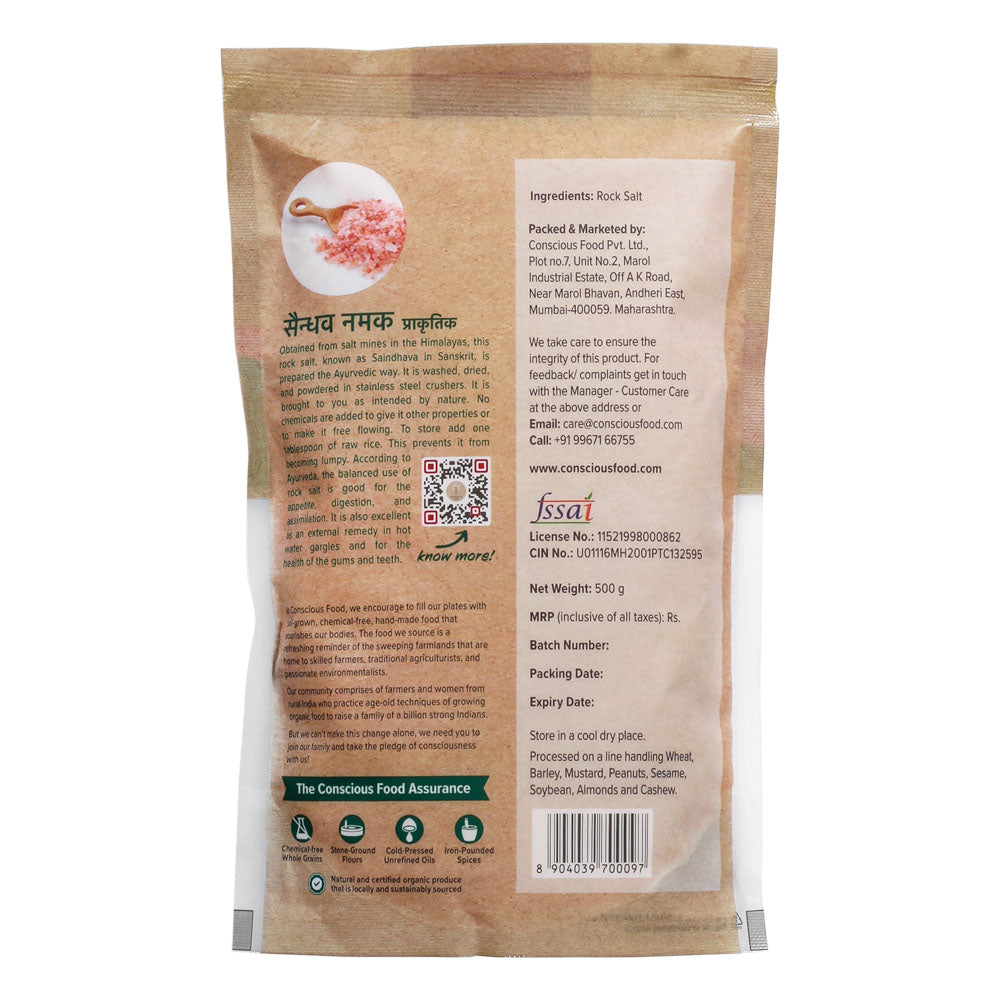 Pack of Raw Sugar & Himalayan Rock Salt - Conscious Food Pvt Ltd