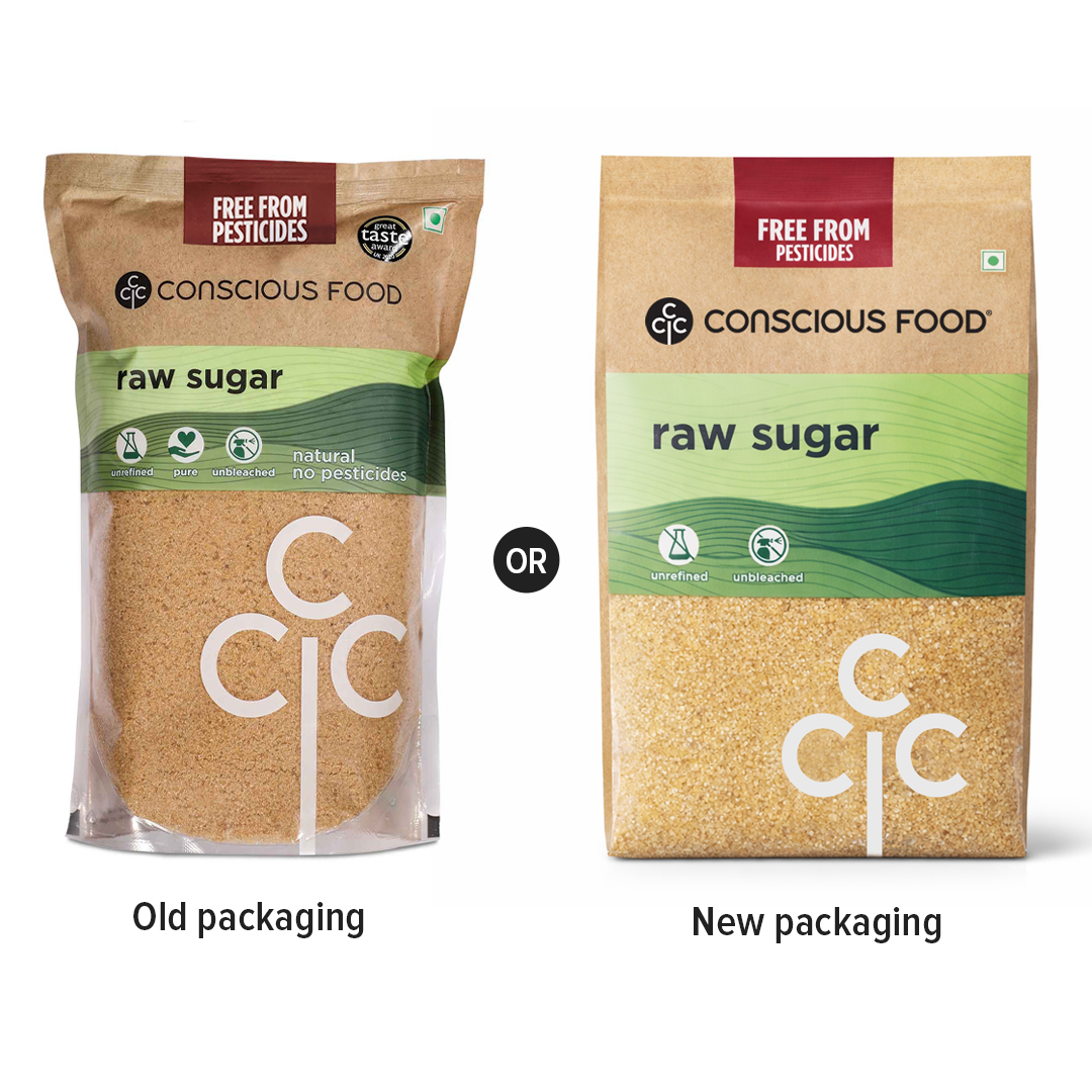 Raw Sugar Khandsari - Conscious Food Pvt Ltd