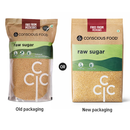Raw Sugar Khandsari - Conscious Food Pvt Ltd