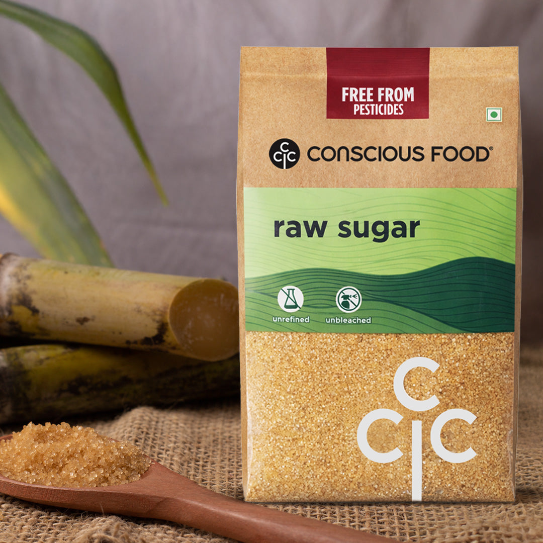 Raw Sugar Khandsari - Conscious Food Pvt Ltd