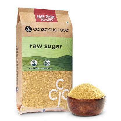 Raw Sugar Khandsari - Conscious Food Pvt Ltd